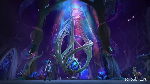 World of Warcraft: Shadowlands. В превью показали зону Арденвельд и ковенант Ночных Фей.