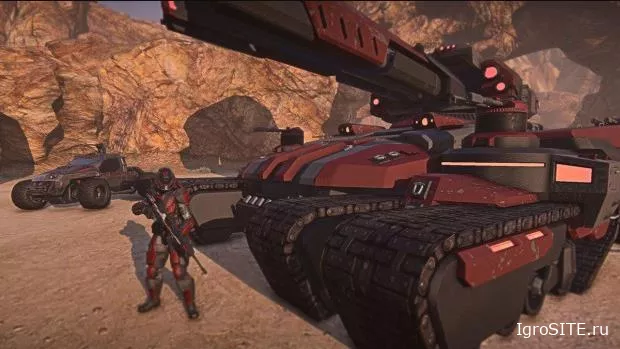 В Planetside 2 появился Колосс — громадный танк на пятерых