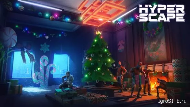 Hyper Scape получила кроссплей и запустила Зимний фестиваль