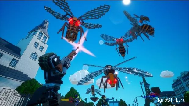 Voxel-based Earth Defense Force: World Brothers выходит 24 мая 2021 года на ПК и консолях