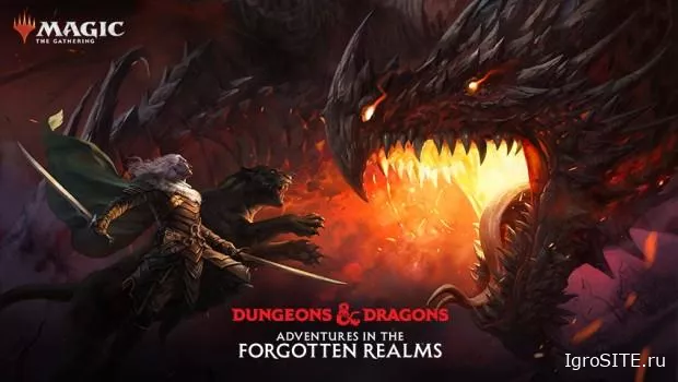 В мир MTG Arena вторглись Подземелья и Драконы: ждите новое дополнение 8 июля 2021 года
