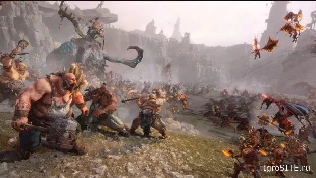 Total War: Warhammer 3: В новом превью показали Королевства Огров в игре и крупным планом