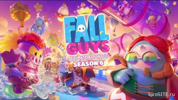 Праздничный 6-й сезон Fall Guys Party Spectacular уже доступен на ПК и консолях