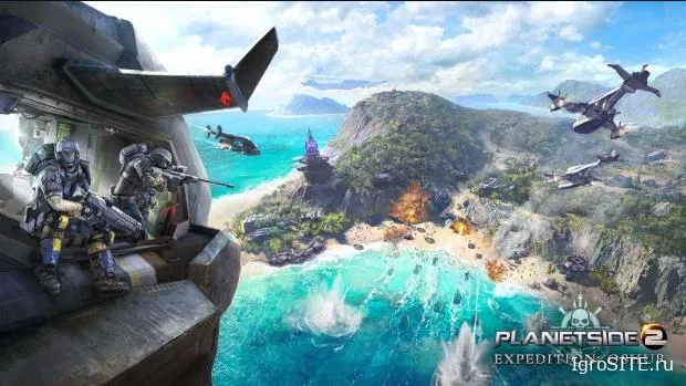 Planetside 2: Новый континент Ошур и подводные сражения