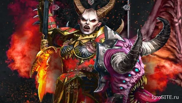 Превью Валькии Кровавой для Total War: Warhammer 3 показывает грядущие пополнения Кхорна