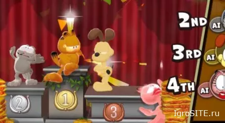 Обзор игры: GARFIELD LASAGNA PARTY
