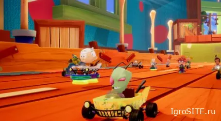 Обзор игры: NICKELODEON KART RACERS 3: SLIME SPEEDWAY