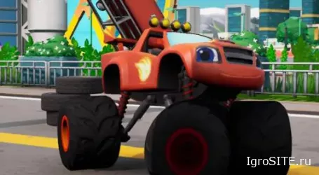 Обзор игры: BLAZE AND THE MONSTER MACHINES: AXLE CITY RACERS