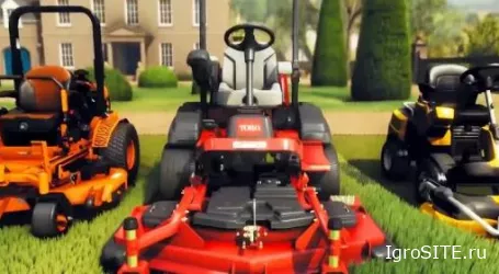 Обзор игры: LAWN MOWING SIMULATOR