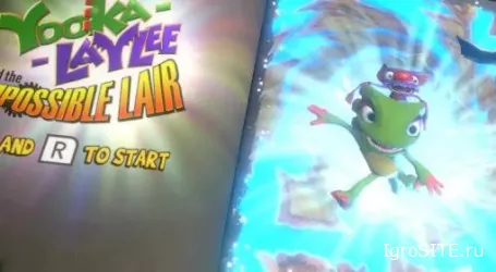 Обзор игры: YOOKA-LAYLEE AND THE IMPOSSIBLE LAIR