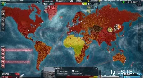 Обновление Plague Inc добавляет мультиплеер - Мир обречен