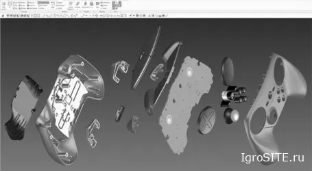 Valve выложила 3D-модели Steam Controller