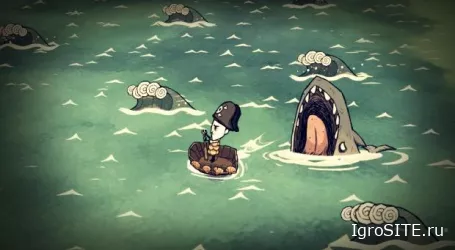 Don't Starve: Морские приключения – кораблекрушение, новые земли и, конечно же, акулы!