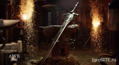Меч Артаса из Dark Souls воссоздали из металла в его полном, титаническом великолепии