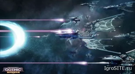 Эльдары в Battlefleet Gothic: Armada на следующей неделе, и орки им совсем не по душе