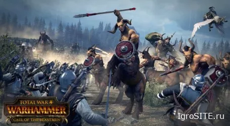 В свежем видео по Total War: Warhammer показали подземные сражения Зверолюдов