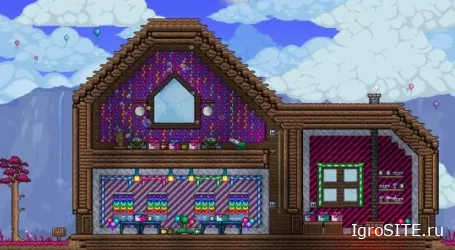 Terraria 1.3.2: Удобные сундуки и много праздничных предметов