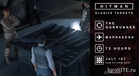 Пятый неуловимый контракт для Hitman выходит сегодня (1 июля)