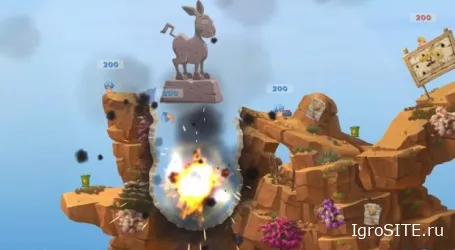 Worms W.M.D получит бесплатное обновление с новыми уровнями и оружием уже сегодня