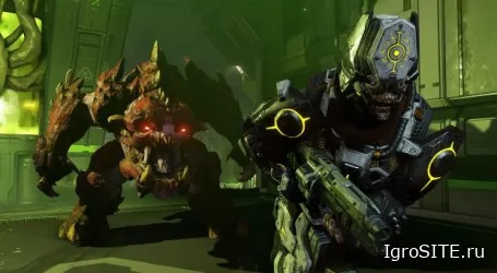 Doom получил DLC Bloodfall: три новые карты и играбельный Спектр-Пинки