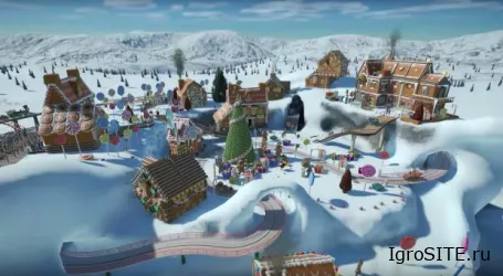 В Planet Coaster пришло бесплатное зимнее обновление — можно построить рождественскую сказку