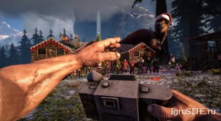 Свежее обновление для Ark: Survival Evolved добавило подводные пещеры, гигантских кальмаров и Раптор Клауса.