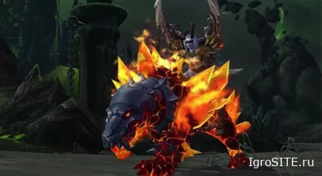 Заберите эксклюзивный транспорт для HotS и Призрачного пламенного саблезуба для WoW в рамках акции "За Азерот"
