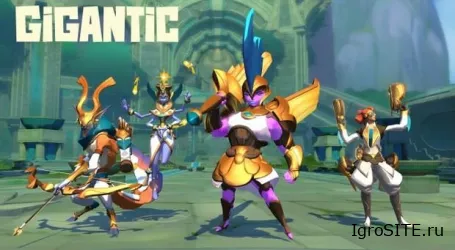 "Eternal Dawn" для Gigantic: новый герой, рейтинговые таблицы и новое существо