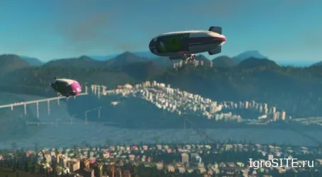 Новое дополнение для Cities: Skylines добавит дирижабли, монорельсы, паромы и транспортные узлы