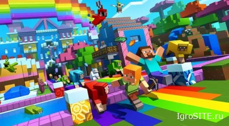 Вышло обновление Minecraft "Мир цвета" с улучшениями всех цветных блоков