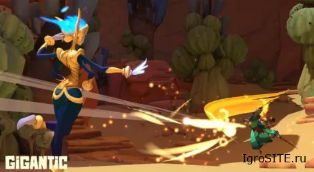 Экшен-MOBA Gigantic, напоминающая SMITE, вышла в Steam
