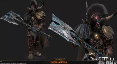 Последнее обновление Total War: Warhammer добавило Крелла, Повелителя Нежити, в армию Графов Вампиров.