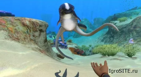 В Subnautica с обновлением "Cuddlefish" появился странный, но милый питомец.