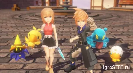 Мир Final Fantasy, RPG в духе Pokemon, теперь и на PC в Steam