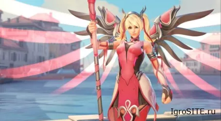 Blizzard объединилась с Фондом исследования рака груди, чтобы выпустить благотворительный облик "Розовая Мерси"