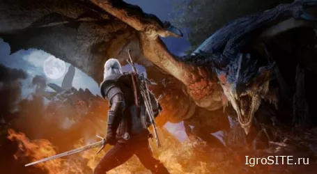 Геральт из "Ведьмака" скоро появится в Monster Hunter: World в качестве игрового персонажа