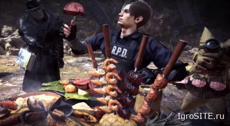 Обновление для Monster Hunter: World - Iceborne на ПК добавило кроссовер с Resident Evil 2 и Раджанга