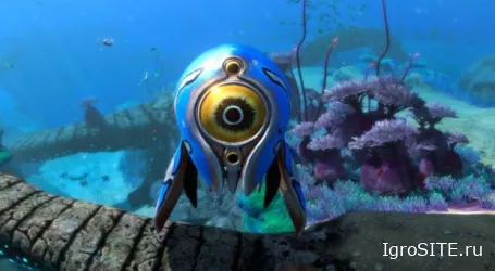 Обновление Subnautica: Below Zero добавило затонувший корабль и странных обитателей