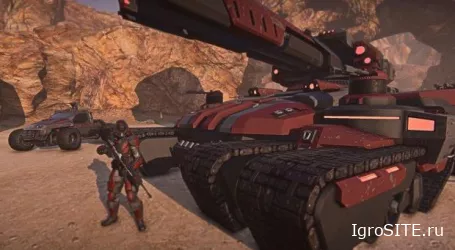 В Planetside 2 появился Колосс — громадный танк на пятерых