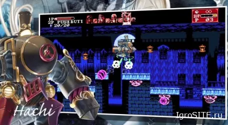 Новый герой Bloodstained: Curse of the Moon 2 — Корги в мехе
