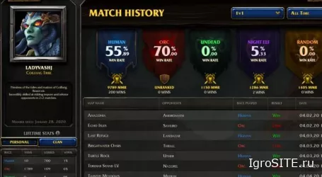 Разработчики Warcraft 3: Reforged показали превью профилей игроков