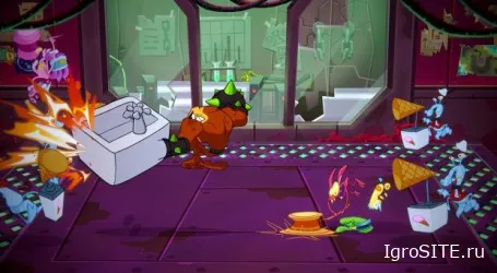 На PC и Xbox вышел рисованный наследник Battletoads