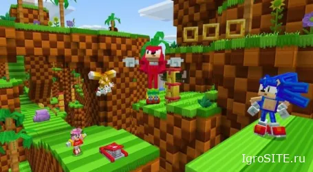 В Minecraft появился Соник!
