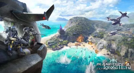 Planetside 2: Новый континент Ошур и подводные сражения