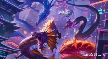 Камигава: Неоновая Династия в киберпанк-сеттинге выходит в MTG Arena 10 февраля