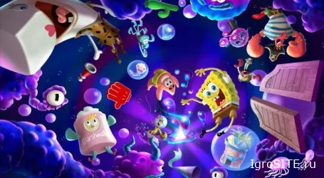 Разработчики Battle for Bikini Bottom Rehydrated работают над новой игрой по Губке Бобу — The Cosmic Shake