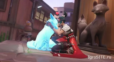 На удивление долгий анимационный ролик по Overwatch 2 рассказывает о Кирико и что ею движет