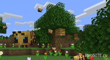 В следующем обновлении Minecraft появятся пчелы, пчеловодство и вкусный мед