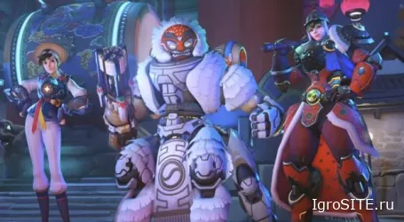 Разработчики Overwatch показали новые облики к Лунному Новому году 2019