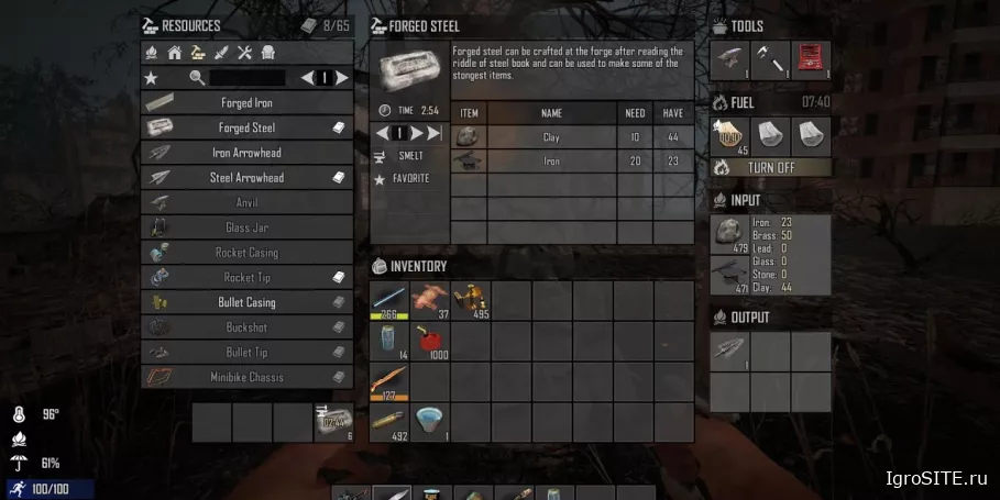 7 Days to Die: как не тратить ресурсы впустую и выжить экономно